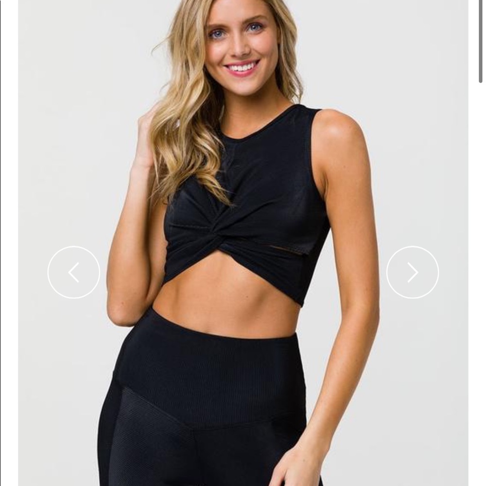 NWT Onzie Ribbed Set - BLK - Picture 3 of 8